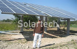 Solar Farmland Irrigation System in Bangladesh