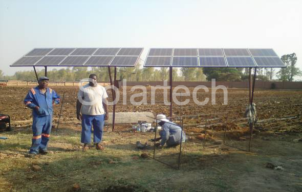 Solar Family Farm in Zimbabwe