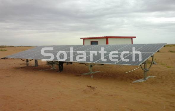 Solar Pumping Desert Control Project in Ulanbuh Desert, Inner Mongolia