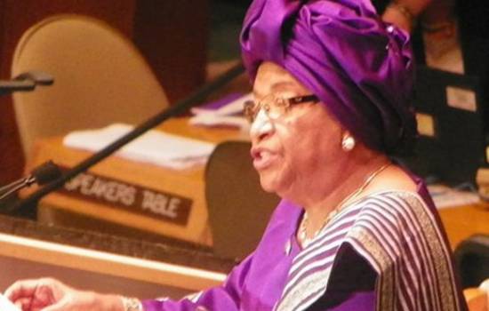 Sirleaf Sounds Alarm on Poor Global Water Supply, Sanitation