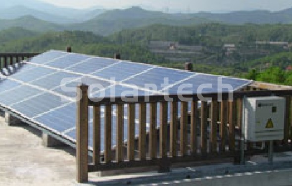 Solar Water Pump System for Irrigation in Gingko Planting Base