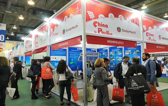 Shenzhen Solartech Appear in the 2018 Mexico Green Expo