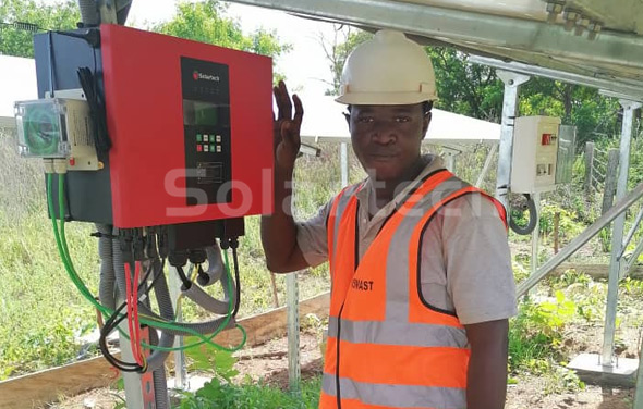 Solartech Solar Water Pumping System for Agricultural Irrigation in Benin