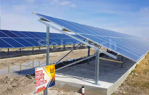 Solartech Solar Deep Well Pump System for Farm Irrigation in Turkey