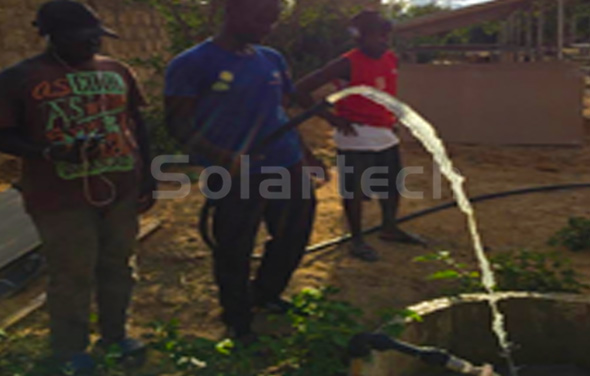 Solartech Solar Water Pump for Off Grid Area in Senegal