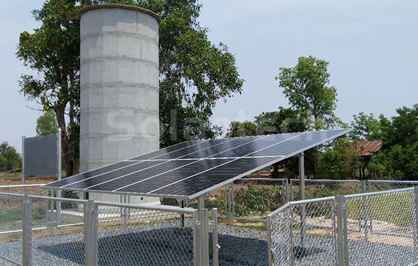 Solartech 1.5kW Solar Water Pumping System was Selected as a Demonstration by the Thai Government