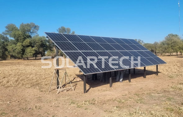 Solartech for Argentina solar Livestock Irrigation Project