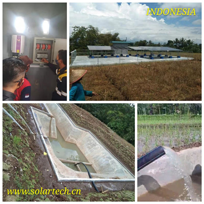 Indonesia 11kW Solar Agricultural Water Supply Irrigation System Project