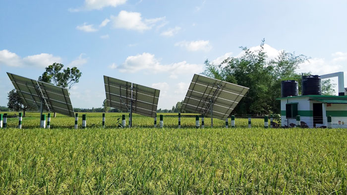 solartech solar pumping system application