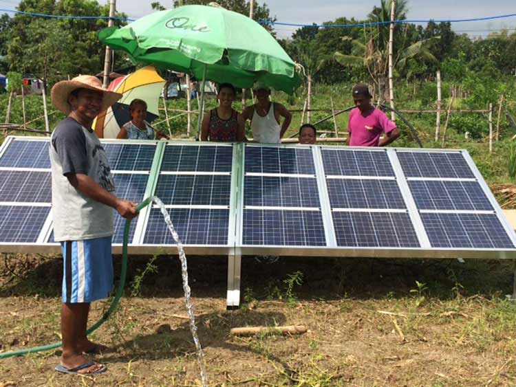 Philippine PB series solar agricultural irrigation project
