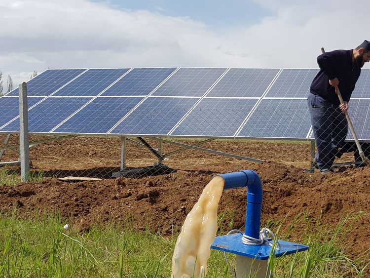 Turkey PB series farm solar agricultural irrigation project