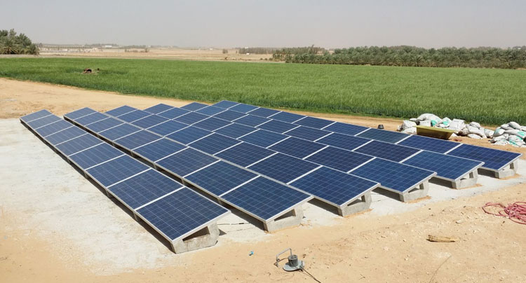 Saudi Arabia PB series solar agricultural irrigation project