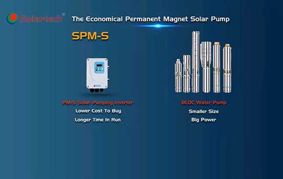 Solartech SPM-S Permanent Magnet SOLAR PUMP New Product Launch