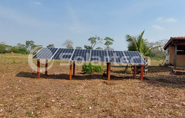 Solartech Solar Water Pumping System Helps Bolivian Family Farming and Livestock Industry Increase Production and Income