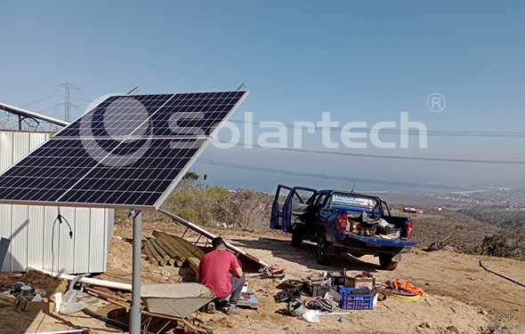 Solartech SPM-S Solar Water Pump Empowers Chilean Small Farmers to Develop Agriculture
