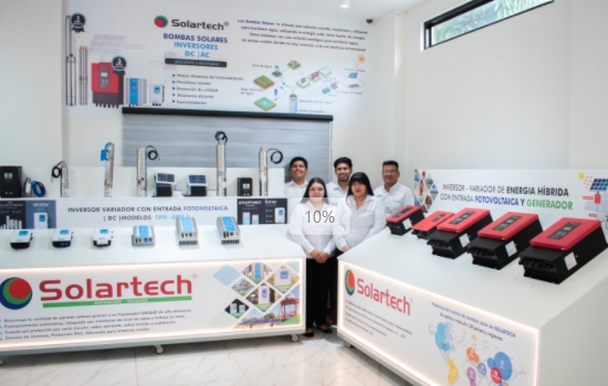 Solartech Solar Pumping System Exhibition Hall in Bolivia