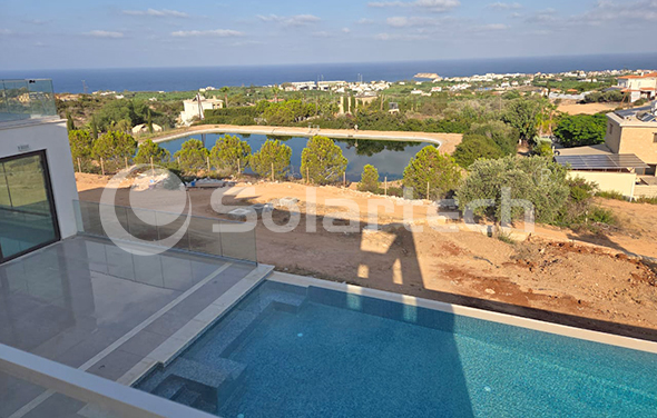 Solartech Solar Pump System Enables Energy-Saving Practice for Luxury Villa in Cyprus