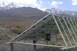 Solartech solar pumping system in high mountain