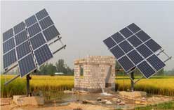 Solar Pumping System with Solar Tracker