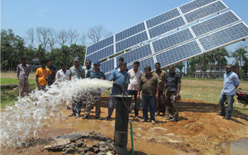 Automatic Operation of Solar Pumping System