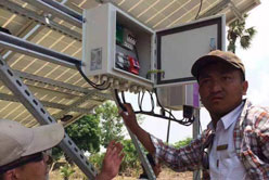 PB solar pumping inverter 